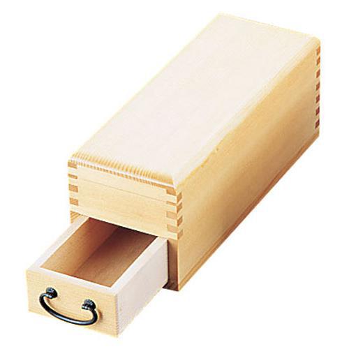 木製かつ箱（スプルス材） 中  9-0444-1102