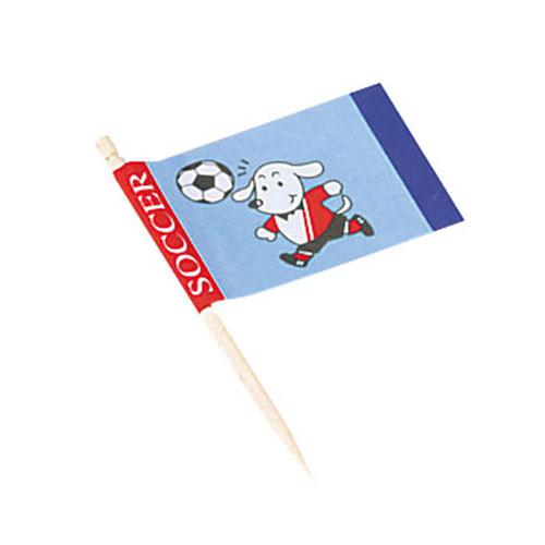 ランチ旗 サッカー（200本入）   9-2435-0501