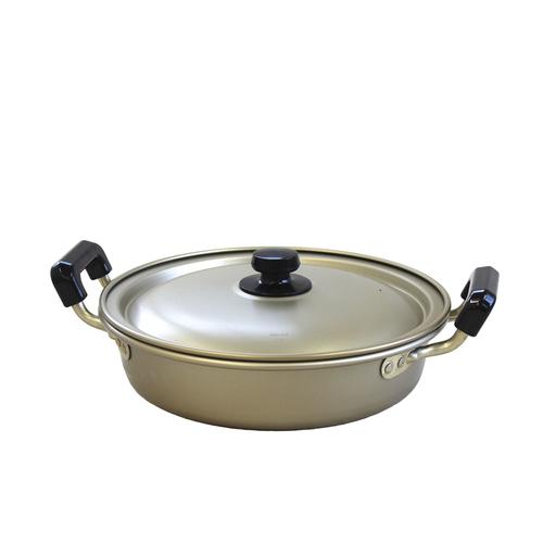 アカオ しゅう酸 実用鍋 浅型（硬質） 18cm  9-0040-0801
