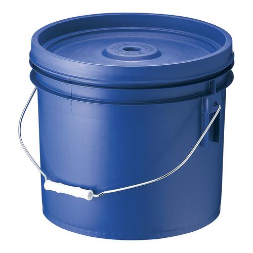 トスロン丸型（密閉容器） 12Ｌ ブルー  9-0198-0104