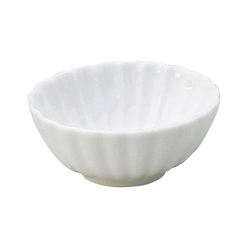 かすみ 白 7cm楕円小鉢