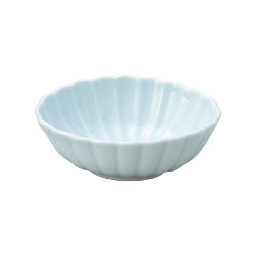かすみ 青白 11.5cm楕円小鉢