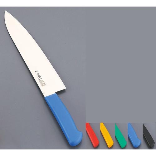 カラーセレクト 牛刀（両刃） 3016－ＲＤ 24cm レッド  9-0336-0202