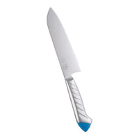 龍治 ステンカラー 三徳 17 cm ブルー 1-0334-0405