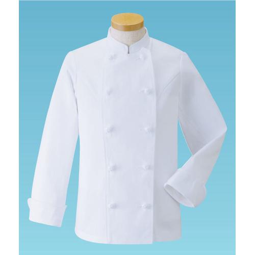 女性用コックコート・長袖ＫＣ－427 Ｓ （ホワイト）  9-1501-0801
