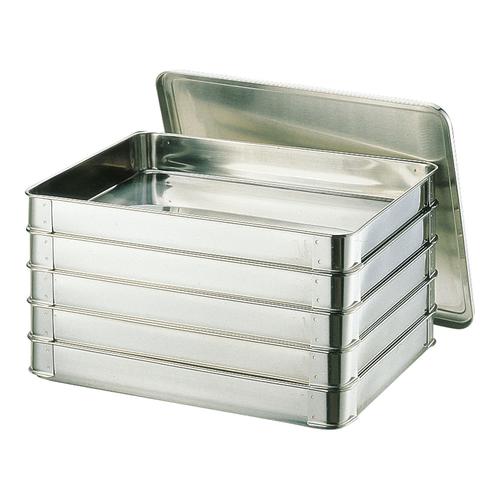 g*o様 AKAD 餃子バット 大 414×312×41mm ６個 ステンレス システムバット（餃子バット） 大60 1-0142-0102