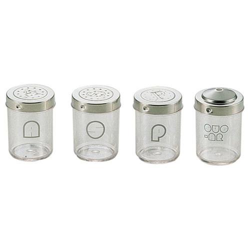 ＵＫ ポリカーボネイト調味缶 小 Ｐ缶  9-0515-0303