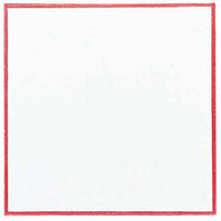 赤枠耐油天紙（300枚入） 5寸 291－Ｒ－15  9-2184-2002