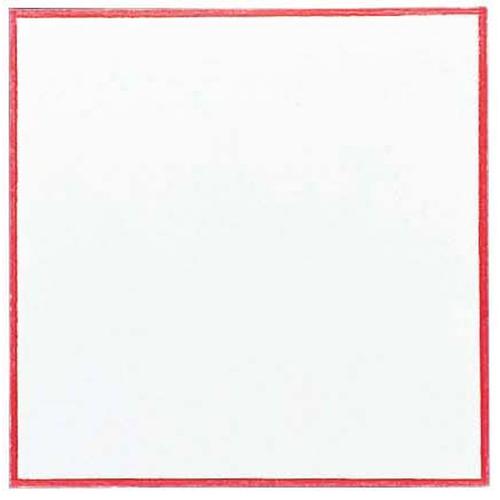 赤枠耐油天紙（300枚入） 5寸 291－Ｒ－15  9-2184-2002