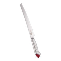 龍治 ステンカラー パンスライサー 23 cm レッド 1-0334-0702
