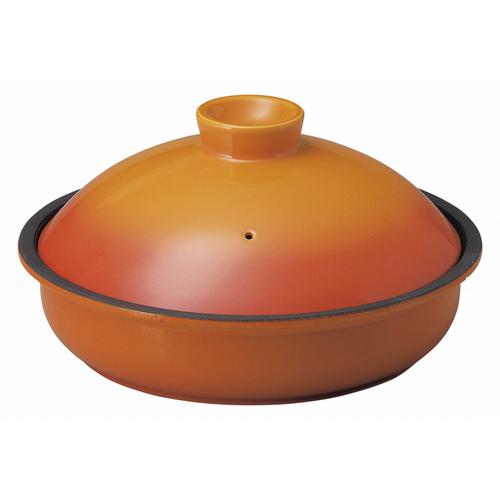 鉄製鍋 20.5cm鉄鍋 ベイクオレンジ