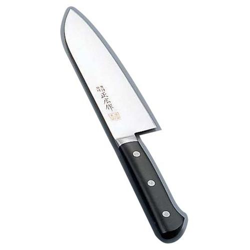 正広作 MV鋼本焼 三徳型（両刃） 14823 17.5 cm 1-0317-1801