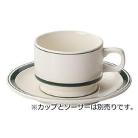 カントリーサイド モス グリーン 高台スタックコーヒーカップ