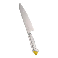 龍治 ステンカラー 牛刀 18 cm イエロー 1-0334-0211