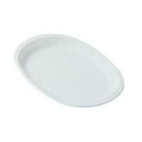 ポリプロピレン食器 白 小判皿 №1707Ｗ  9-2441-1301
