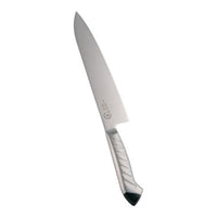 龍治 ステンカラー 牛刀 21 cm ブラック 1-0334-0230