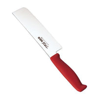 TKG-NEO（ネオ）カラー 三徳 17 cm レッド 1-0335-0403