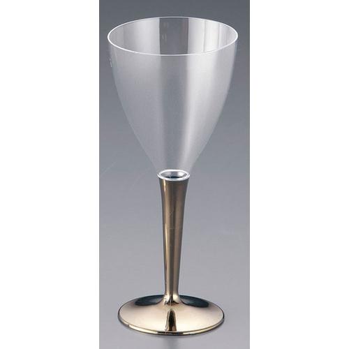 モザイク ワイングラス（8個入） ゴールド ＭＺＧＬ8ＧＯ  9-1697-0202