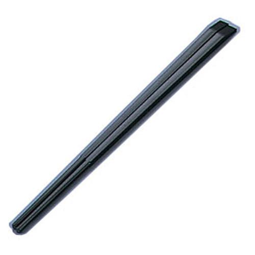 ニューエコレン箸和風 天削箸（50膳入） ブラック  9-1844-2103