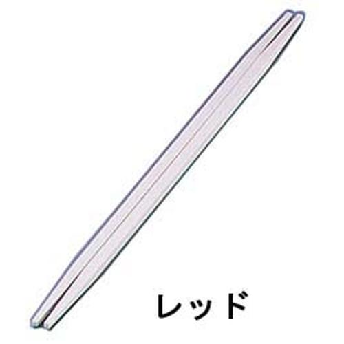 ニューエコレン箸和風 利休箸（50膳入） レッド  9-1844-2301