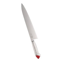 龍治 ステンカラー 牛刀 30 cm レッド 1-0334-0210