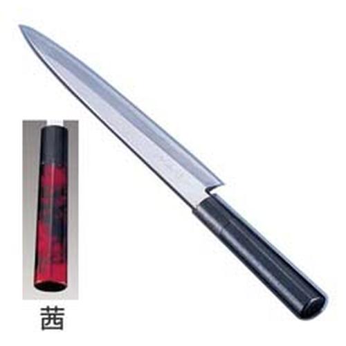 歌舞伎調和庖丁 忠舟 柳刃 24 cm 茜 1-0301-0903