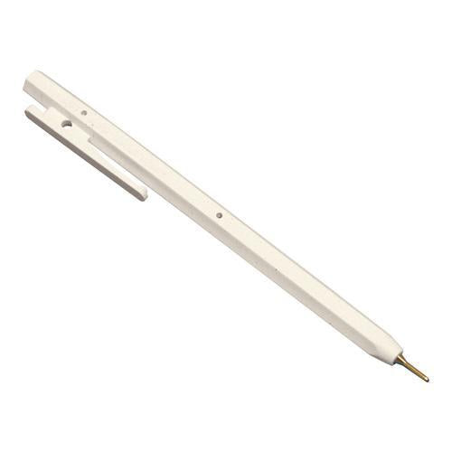バーキンタ ボールペン エコ102 黒インク 白 66214001 高級感 - 筆記具
