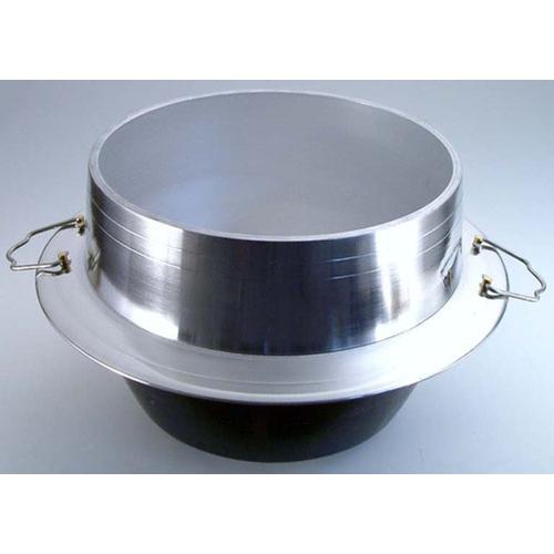 特注 直径約61㌢の大きなアルミ羽釜セット