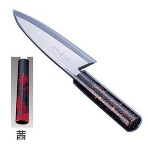 歌舞伎調和庖丁 忠舟 出刃 15 cm 茜 1-0301-1003