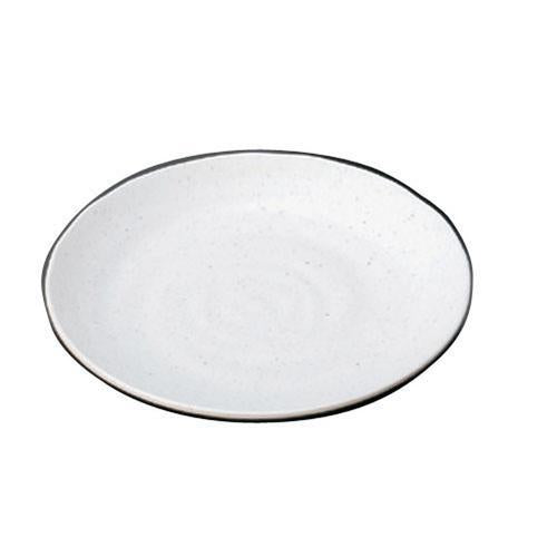 マイン メラミンウェア 白 丸皿18cm Ｍ11－103  9-2411-0104