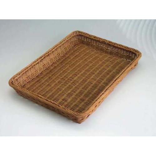 浅型 茶 籐かご Ｙ－4－ＣＨ  9-1145-1301