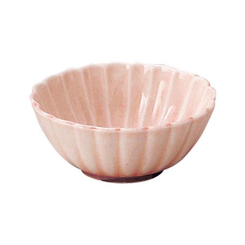 かすみ ピンク 7cm楕円小鉢