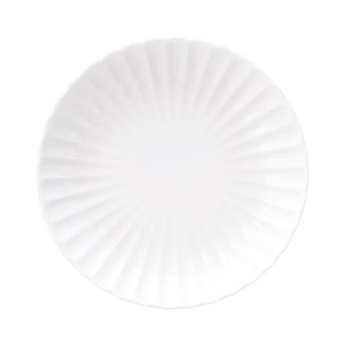 かすみ 白 18cm丸皿