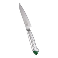 龍治 ステンカラー ペティーナイフ 12.5 cm グリーン 1-0334-0107