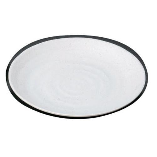 マイン メラミンウェア 白 丸皿24cm Ｍ11－101  9-2411-0102