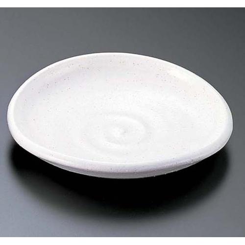 斑点粉引たわみ皿 Ｔ03－120  9-2370-1701
