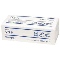 トウカイ ペーパータオル （25束入） タウパー ソフトＭ  9-1435-0401