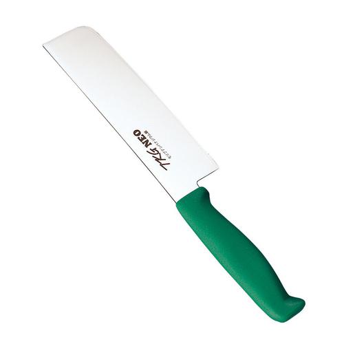 TKG-NEO（ネオ）カラー 三徳 17 cm グリーン 1-0335-0405