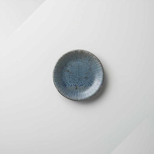 【問合せ商品】ラディアル　プレート１５　エスニックブルー●6個入 cd-7833