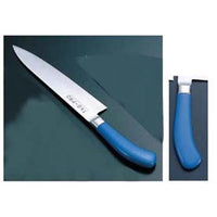 TKG PRO 抗菌カラー 牛刀（両刃） 27 cm ブルー 1-0335-0819