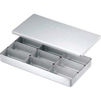 アルミ検食容器 C型（飲食店用） C-9 1-0219-0101