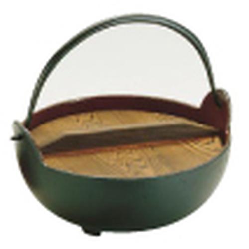 トキワ やまが鍋（内茶ホーロー仕上） 16cm（敷台付）  9-2109-0801