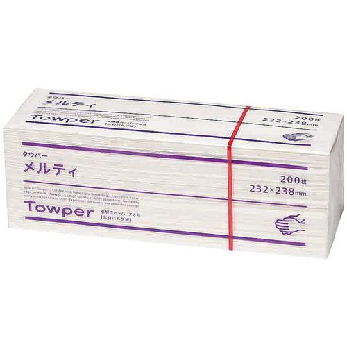 トウカイ ペーパータオル （20束入） メルティ タウパー  9-1435-0801(本商品の販売を終了致しました)
