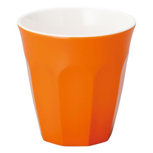 メラミン オレンジ ドリンクカップ