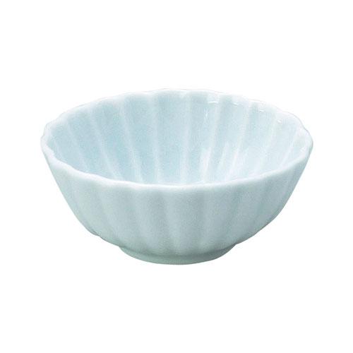 かすみ 青白 7cm楕円小鉢