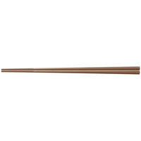 ぐる麺取り箸 茶 ＰＭ－109 30cm  9-0434-1402