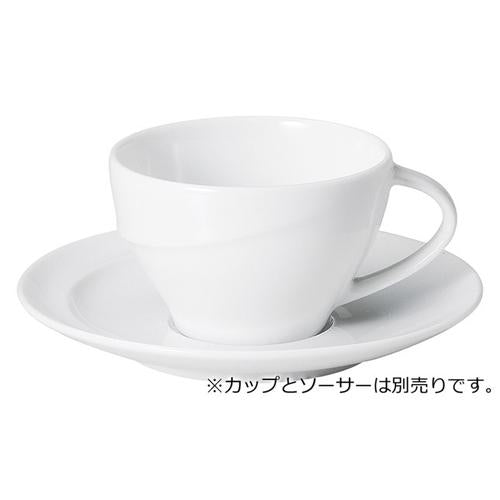 アルコ ピュアホワイト コーヒーソーサー