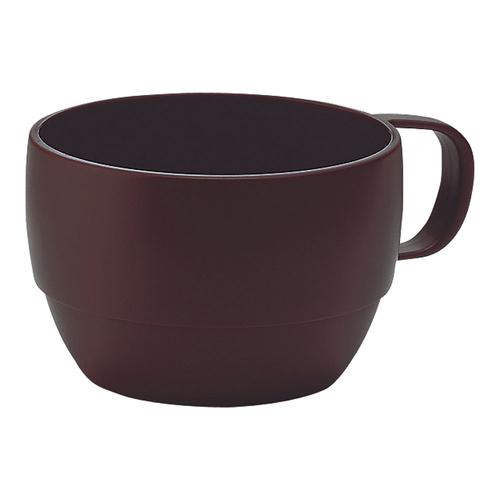 レンジスープカップ ブラウン  9-2446-1002