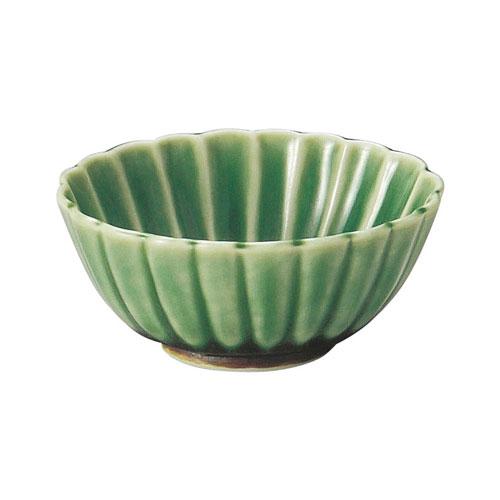 かすみ 緑 7cm楕円小鉢