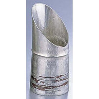 銅錫被 刷毛目竹形1ツ節酒器 SG004 200㏄ 1-2300-1002